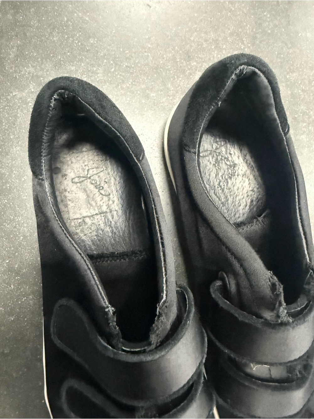 Joie Womens DIATA Black Satin Strap Flat Sneakers Shoes Sz 39/9 $228 - Picture 11 of 11
